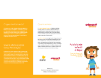 Publicidade Infantil PDF, PDF, Publicidade