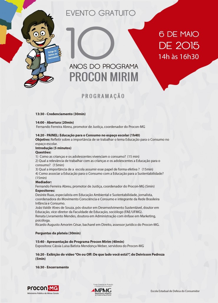 PROCON MIRIM programa